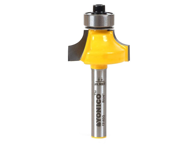 YONICO 13162q 1/4-Inch Radius Round Over Edge Forming Router Bit 1/4-Inch Shank - Image 4